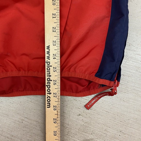 Cooperstown Mens Sz S Baseball Dreams Park Red Pull Over Vented Windbreaker - Picture 11 of 11